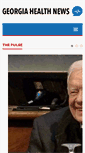 Mobile Screenshot of georgiahealthnews.com